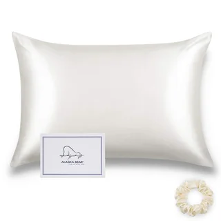 Alaska Bear Heavyweight Envelope Silk Pillowcase